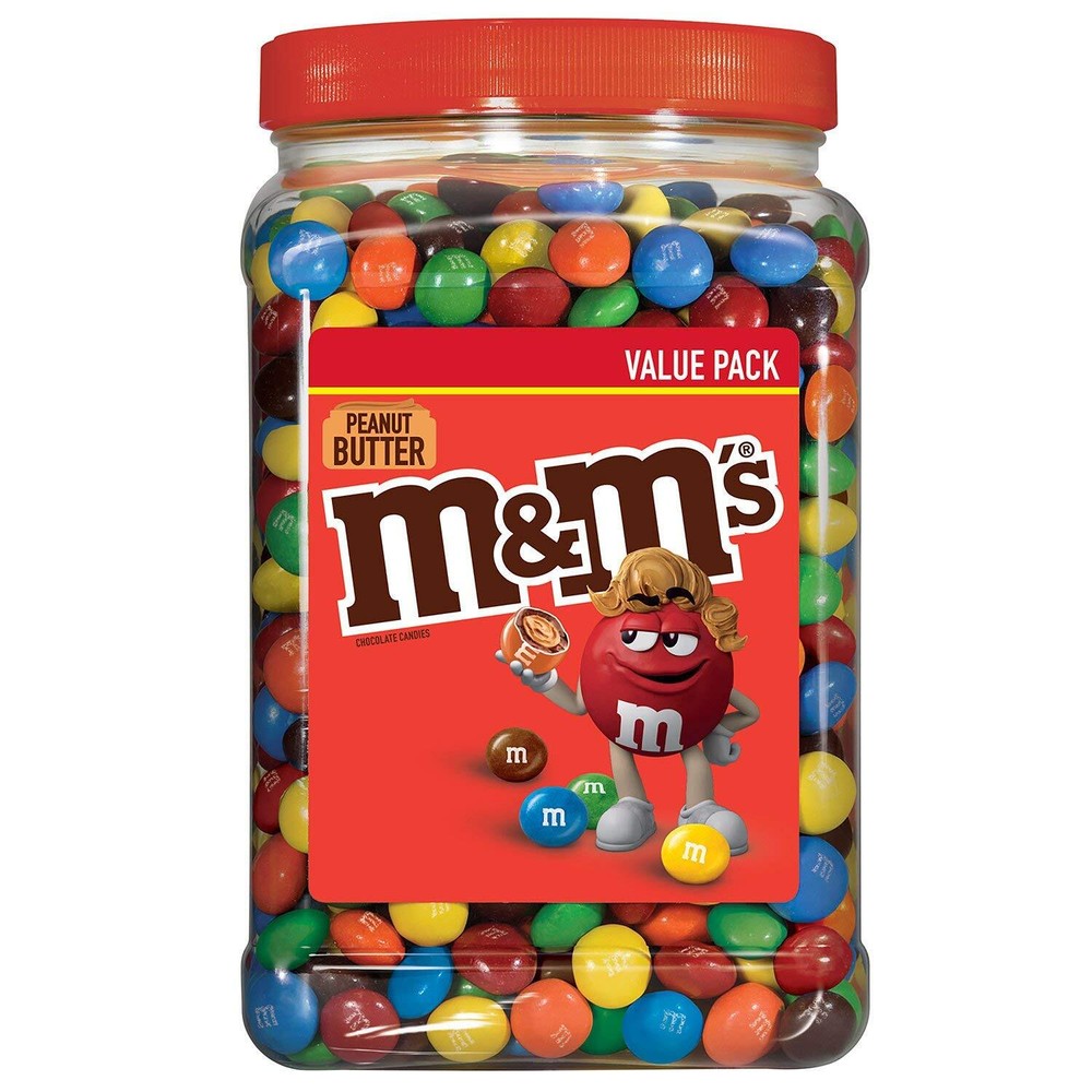 M&M's Peanut Butter Candies, 55 Oz.,, ()