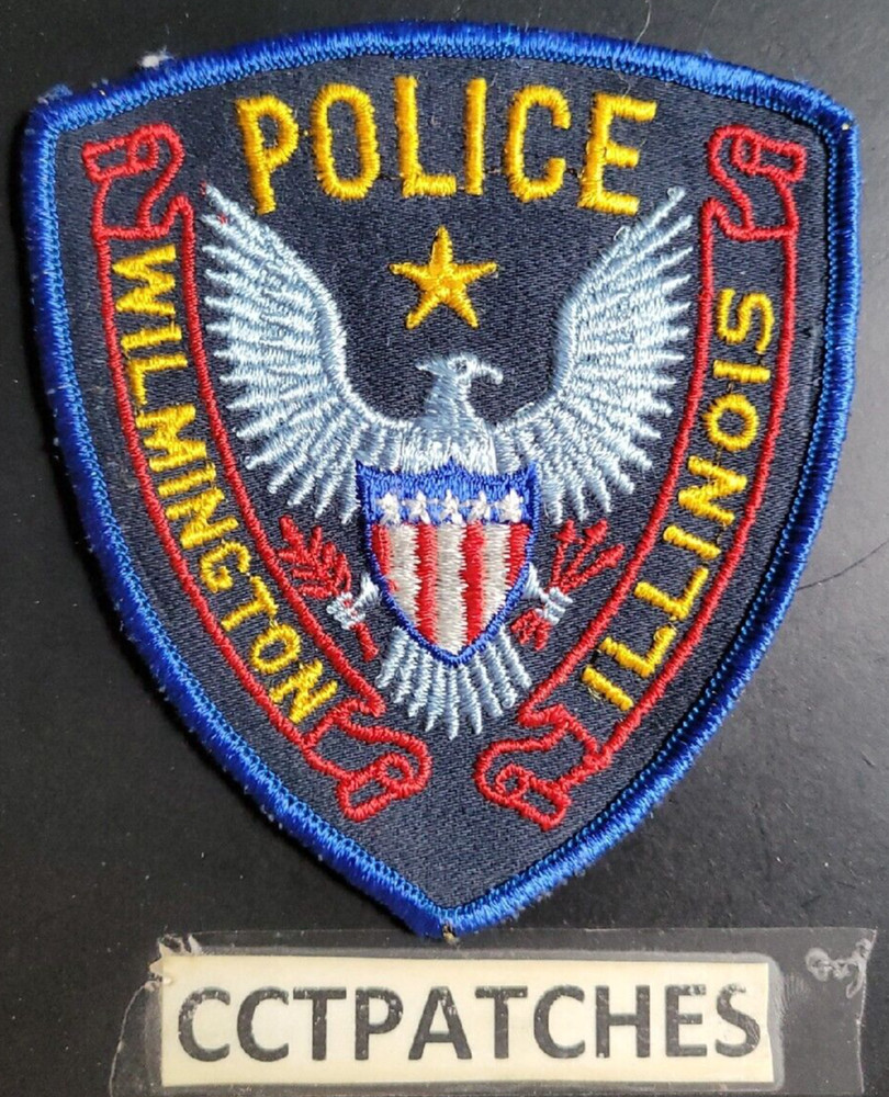 WILMINGTON, ILLINOIS POLICE SHOULDER PATCH IL
