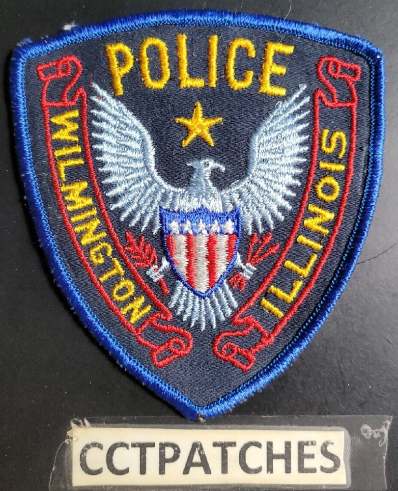 WILMINGTON, ILLINOIS POLICE SHOULDER PATCH IL