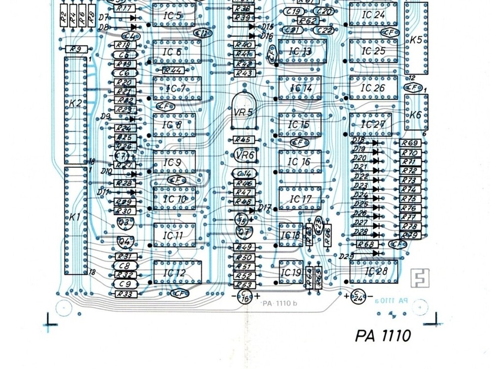 FARFISA POLYCHROME Service Manual repair Schematic Diagrams Schematic Schema