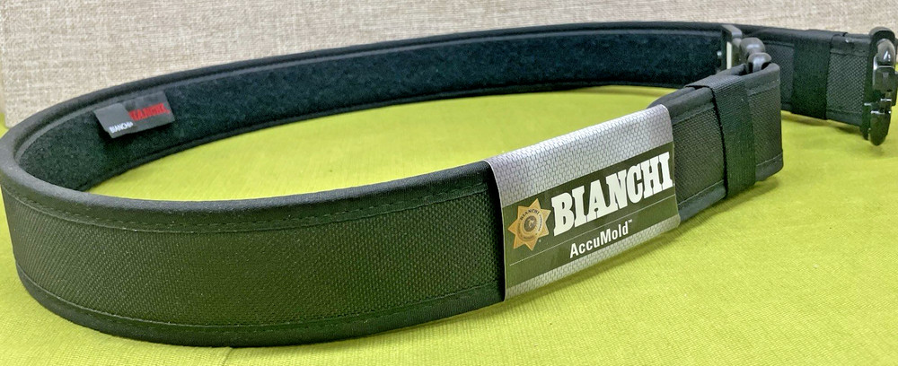 Bianchi Accumold Nylon Duty belt, Model 7200, Size MEDIUM