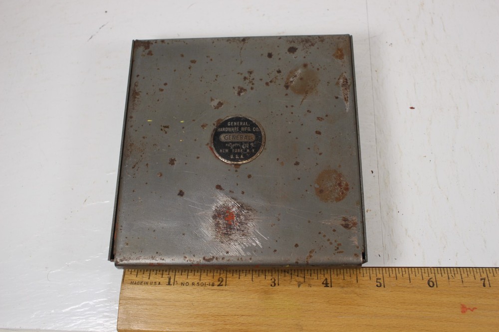 General Tool No.41 Drill Bit Case Made in USA