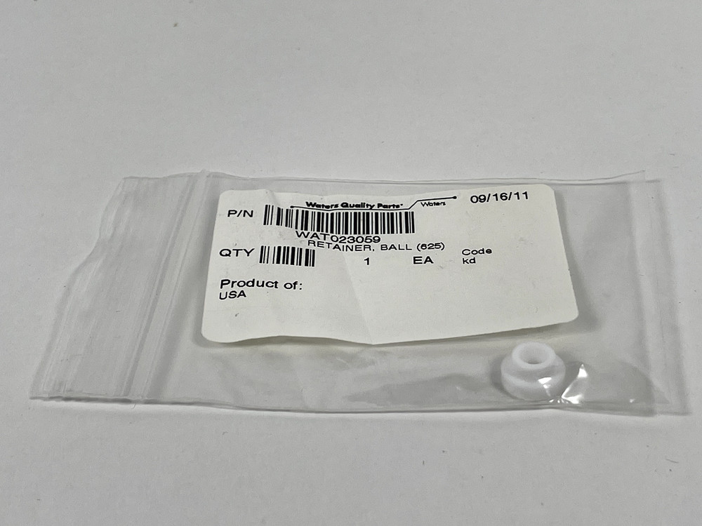 Waters Retainer Ball 625 WAT023059