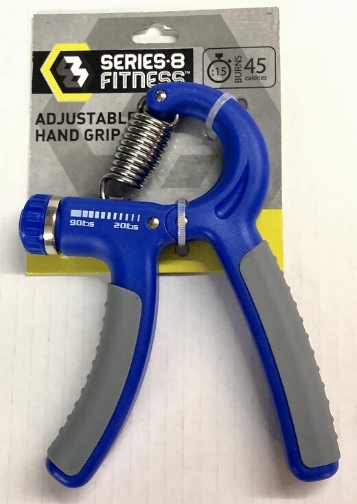 Adjustable WRIST BUILDER Hand Grip Forearm Spring Muscle Strength Endurance NEW
