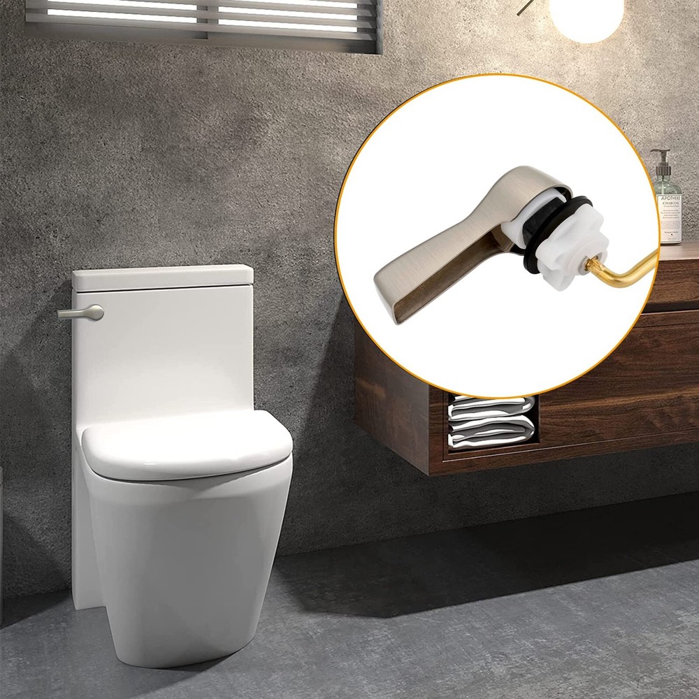 Universal Front Mount Toilet Handle Tank Flush Lever Replacement Handle Toilets