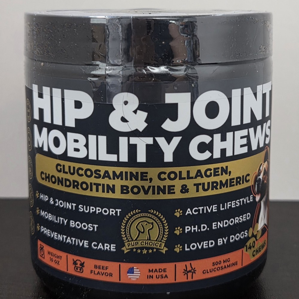 Glucosamine 500mg Hip & Joint Support Supplement for Dogs