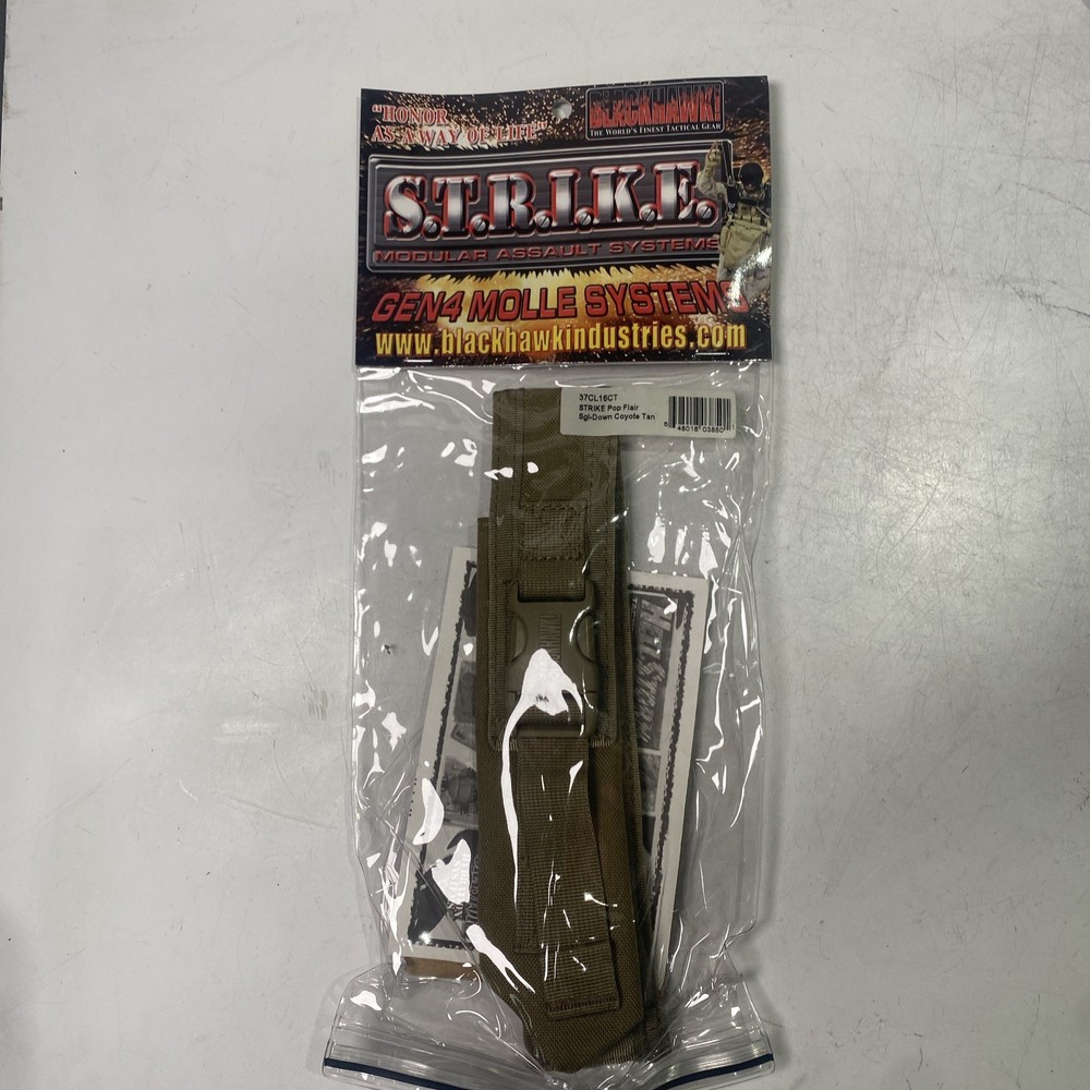Blackhawk Strike Pop Flair Sgl-Down Coyote Tan Molle System