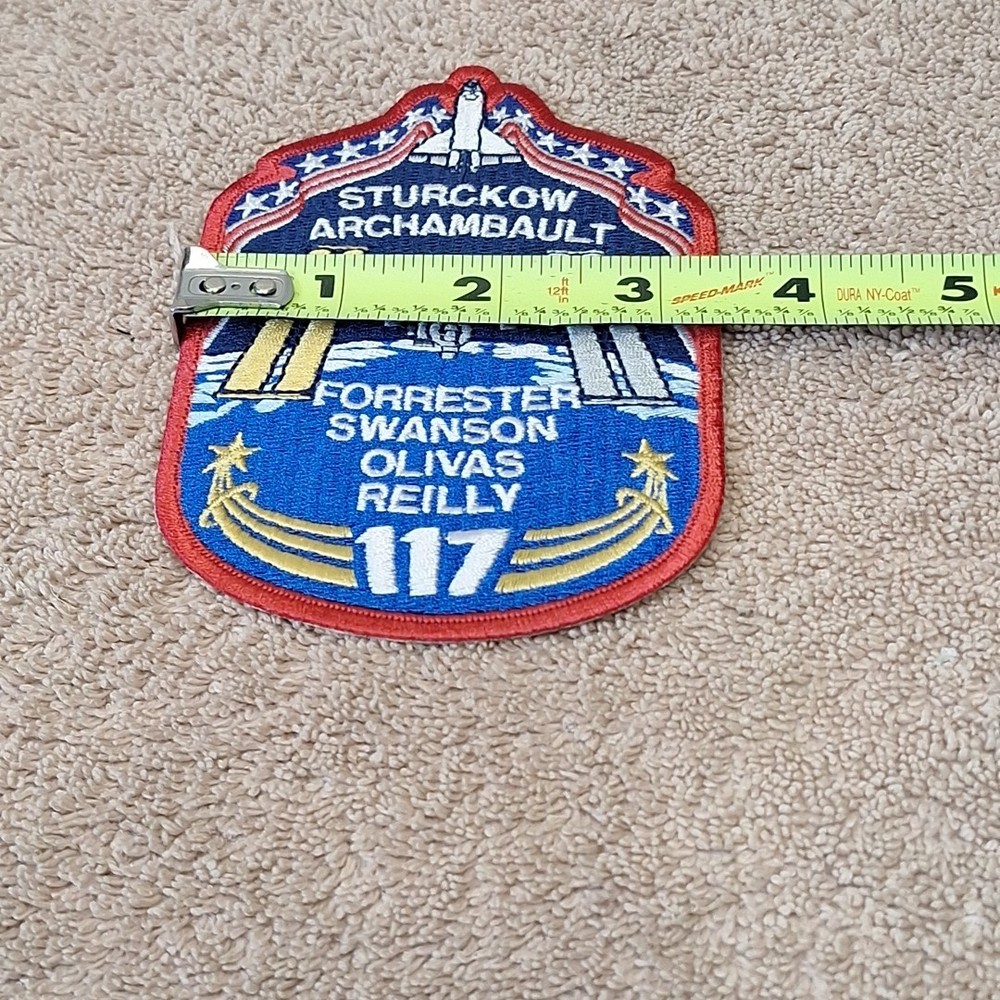 NASA Space Shuttle STS-117 Mission Crew Commemorative Patch
