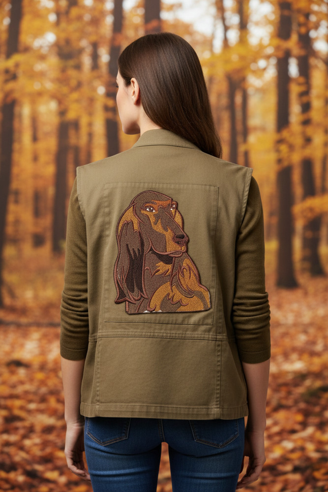 Irish Setter Embroidered Patch | Made in USA