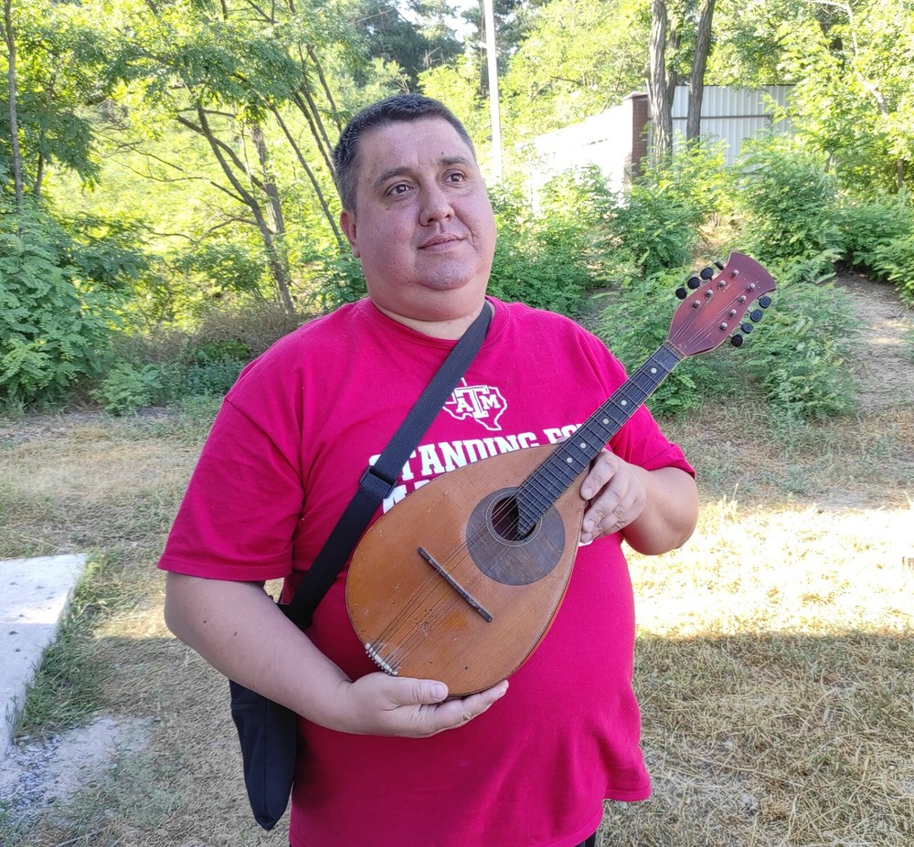 Vintage Mandalina 8 strings/ national stringed instrument