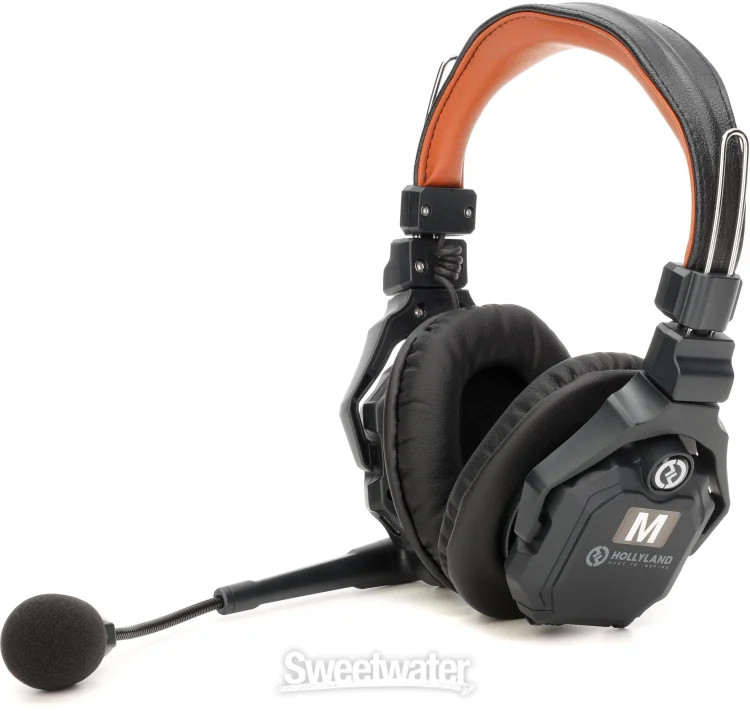 Hollyland Solidcom C1 Pro Wireless Intercom System - 4 Double-ear Headsets