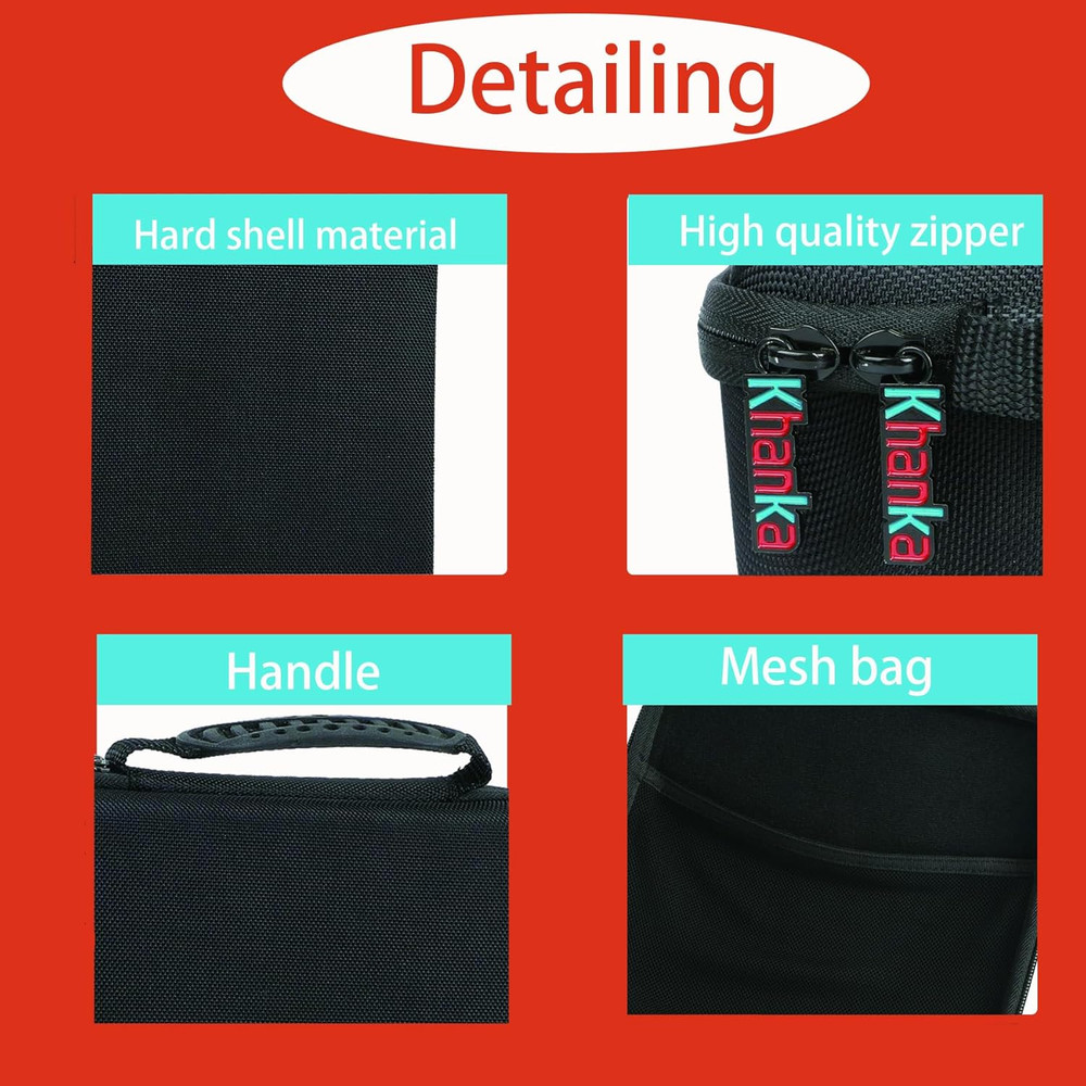 Hard Storage Case Replacement for BLACK+DECKER LDX120C/LD120VA Cordless Drill/Dr