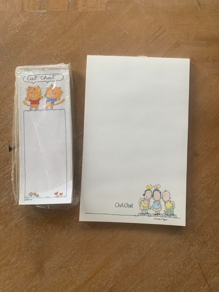 Current / Bill Eagan Chit Chat / Cat Chat Memo Pads