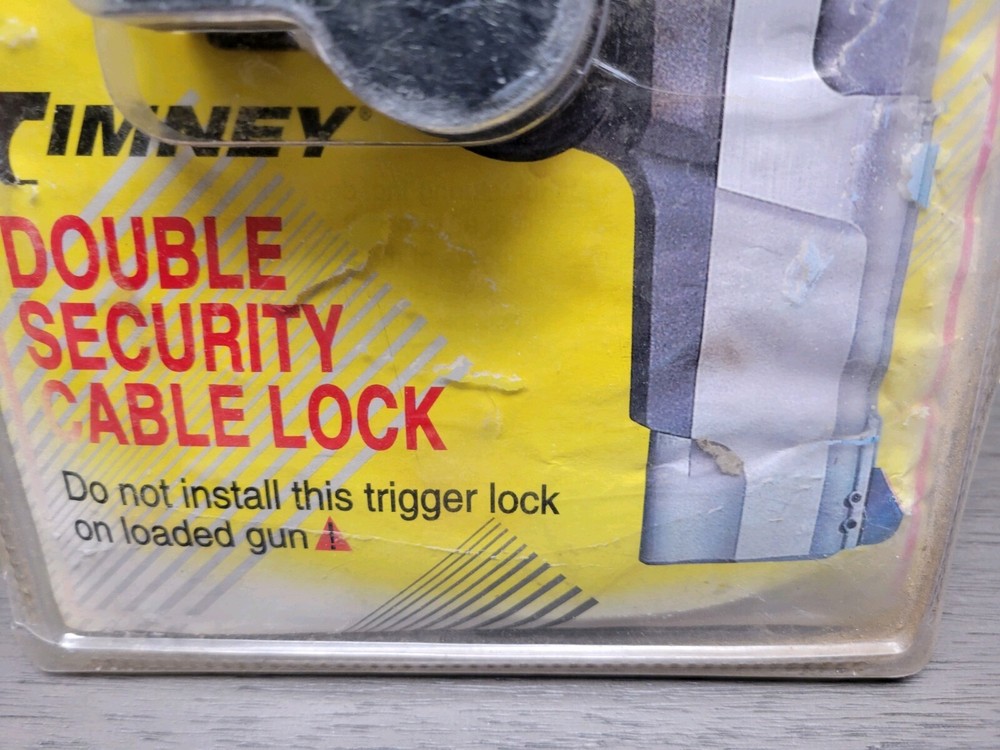 Timney Triggers Double Security Cable Gun Lock Trigger Lock Unopened