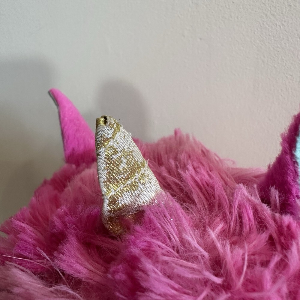Hatchimals Llamacorn Neck Grows 32” Talks Eyes Light up Multi Pink Interactive