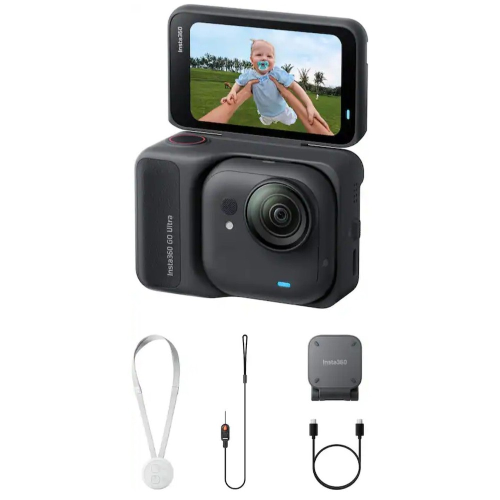 Insta360 Go Ultra Standard Bundle, Midnight Black,can not active