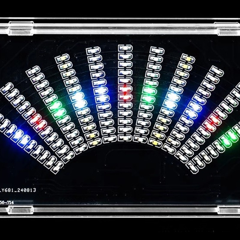 Interactive Sound Spectrum Analyzers Kit With Adjustable Parameters And Detailed
