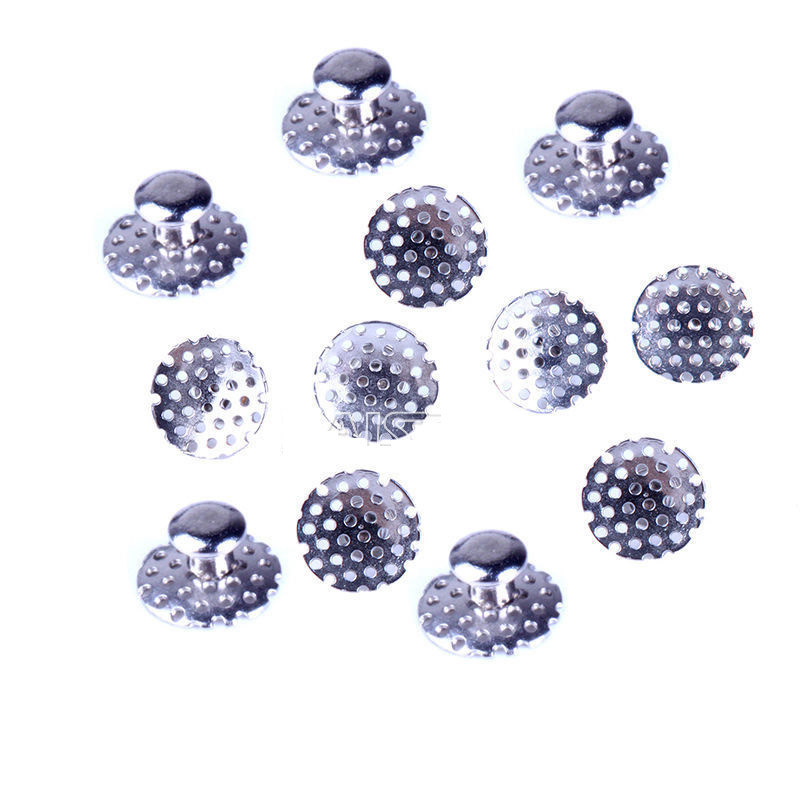 8Type AZDENT Dental Orthodontic Lingual Buttons Bondable Round Base/Rectangular