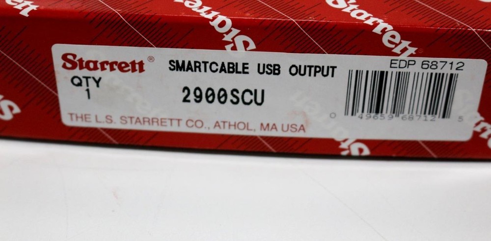 Starrett 2900SCU Smartcable USB Output, New