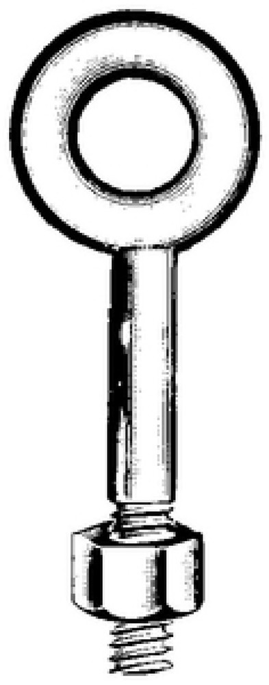 Chicago Hardware 80880 Regular Eyebolt, Galvanized