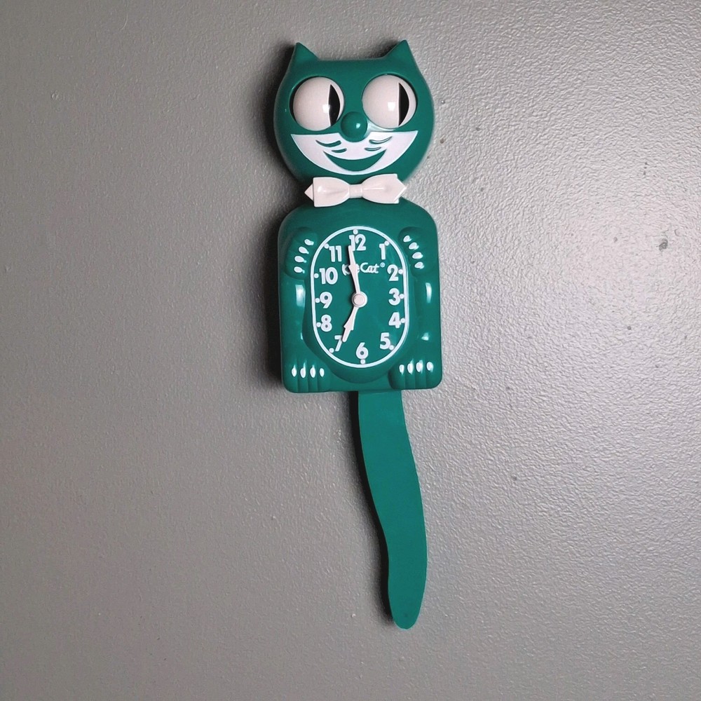 Kit-Cat Clock Green B2 Works
