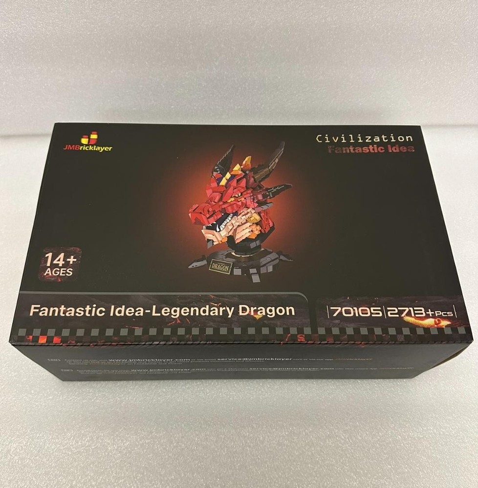 JMBricklayer Legendary Dragon 70105