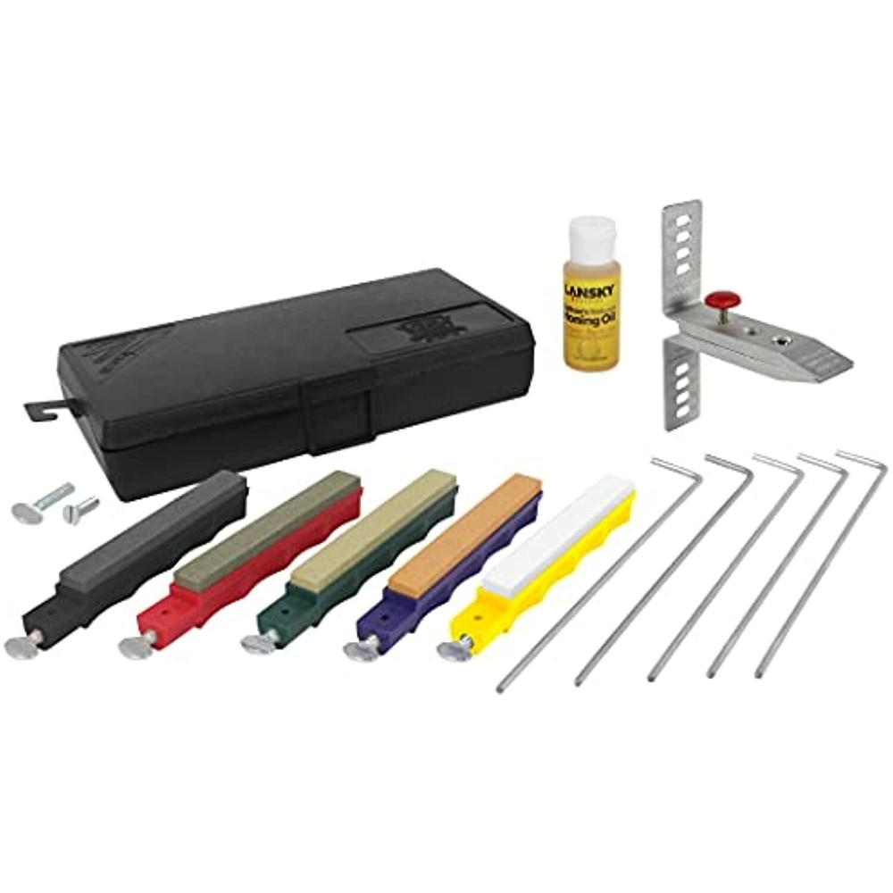 Lansky Deluxe 5-Stone Sharpening System