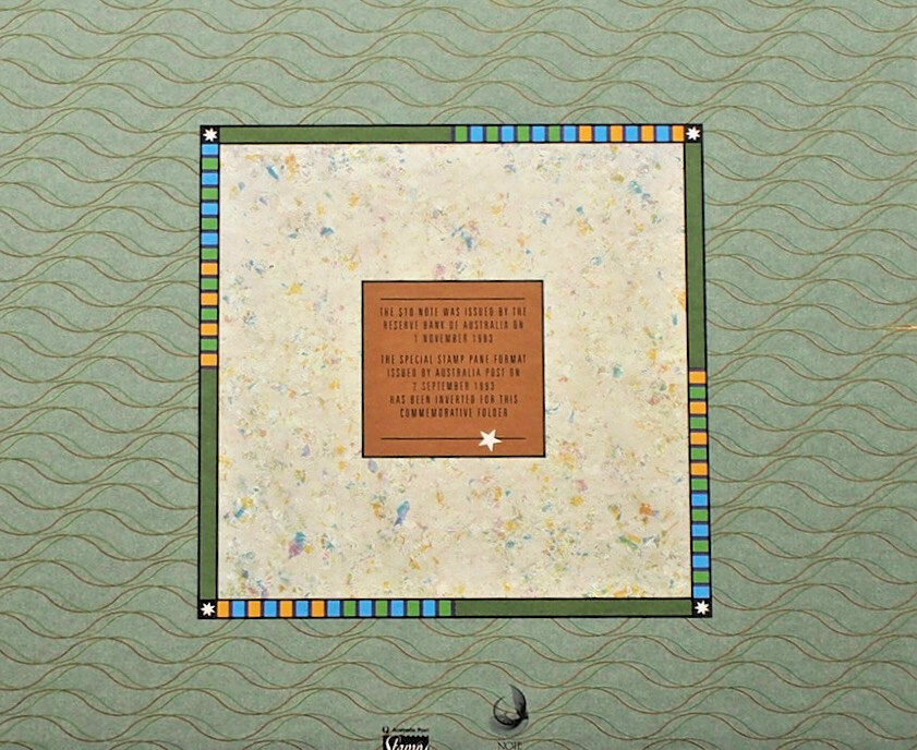 1993 $10 Dame Mary Gilmore Note – 80th Anniv Fed Currency Ltd Ed Folder