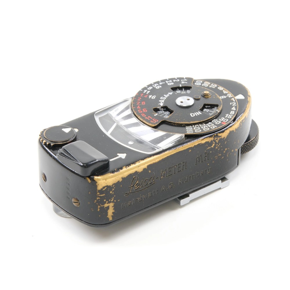 LEICA MR-4 LIGHT METER BLACK PAINT #5422