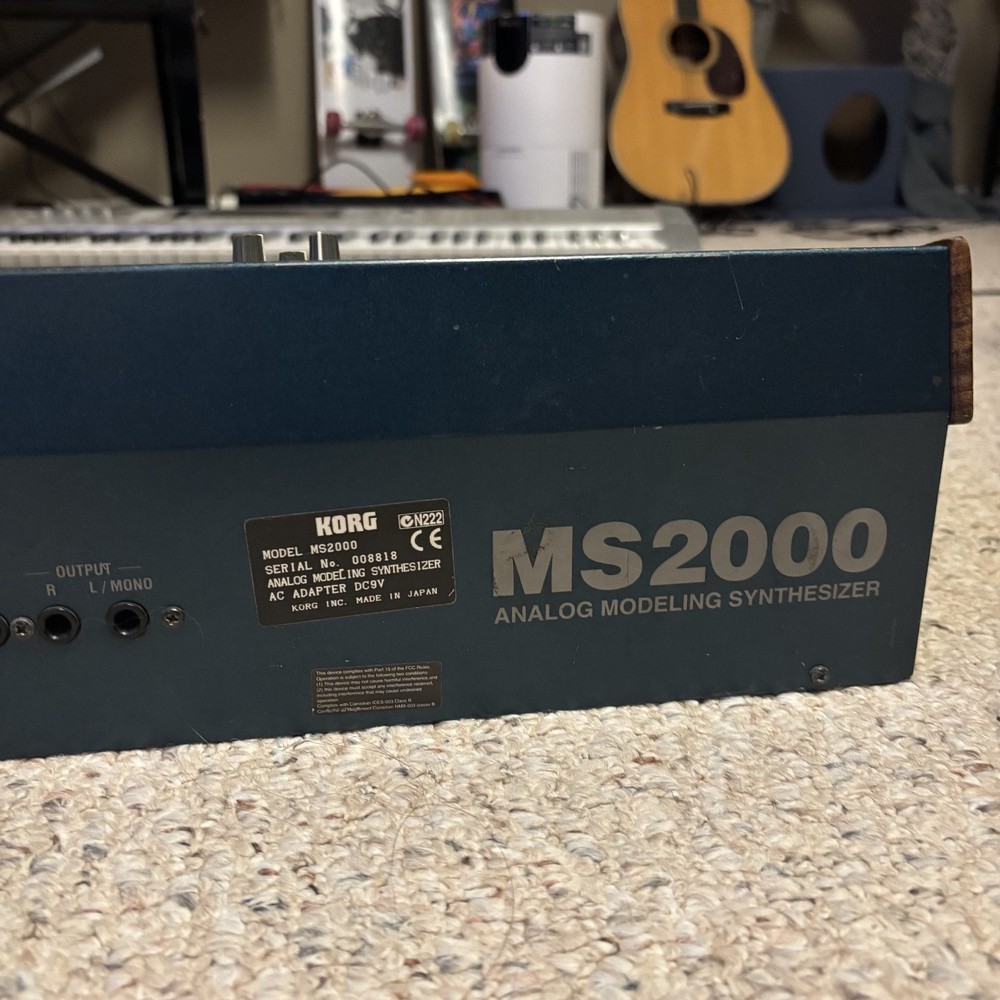 Korg MS2000 MS 2000 Analog Modeling Synthesizer Keyboard USED PARTS ONLY