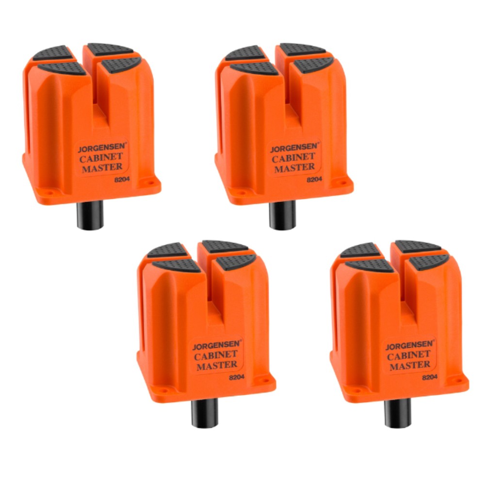 Jorgensen 4PC 3-in1 Support Block Cabinet Master Parallel Clamp Accessory Spacer
