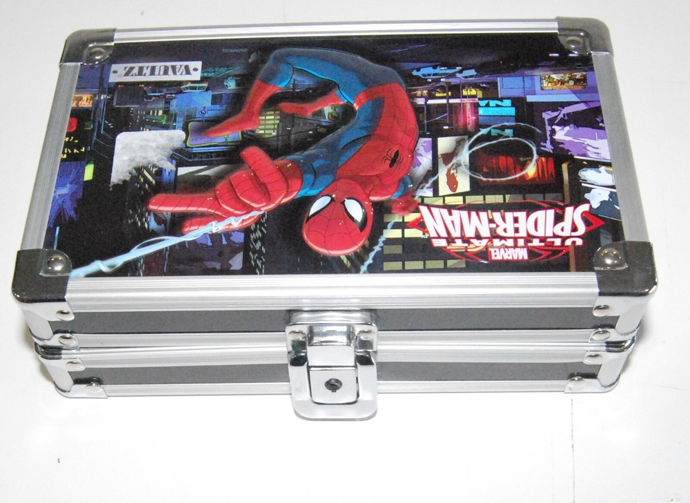 Marvel Ultimate Spider-Man Vaultz Clasping Pencil/school Box