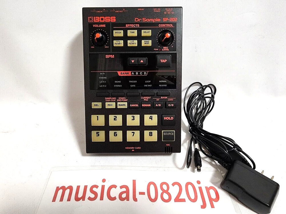 BOSS SP-202 Dr. Sample Sampler Looper Drum Machine Roland working