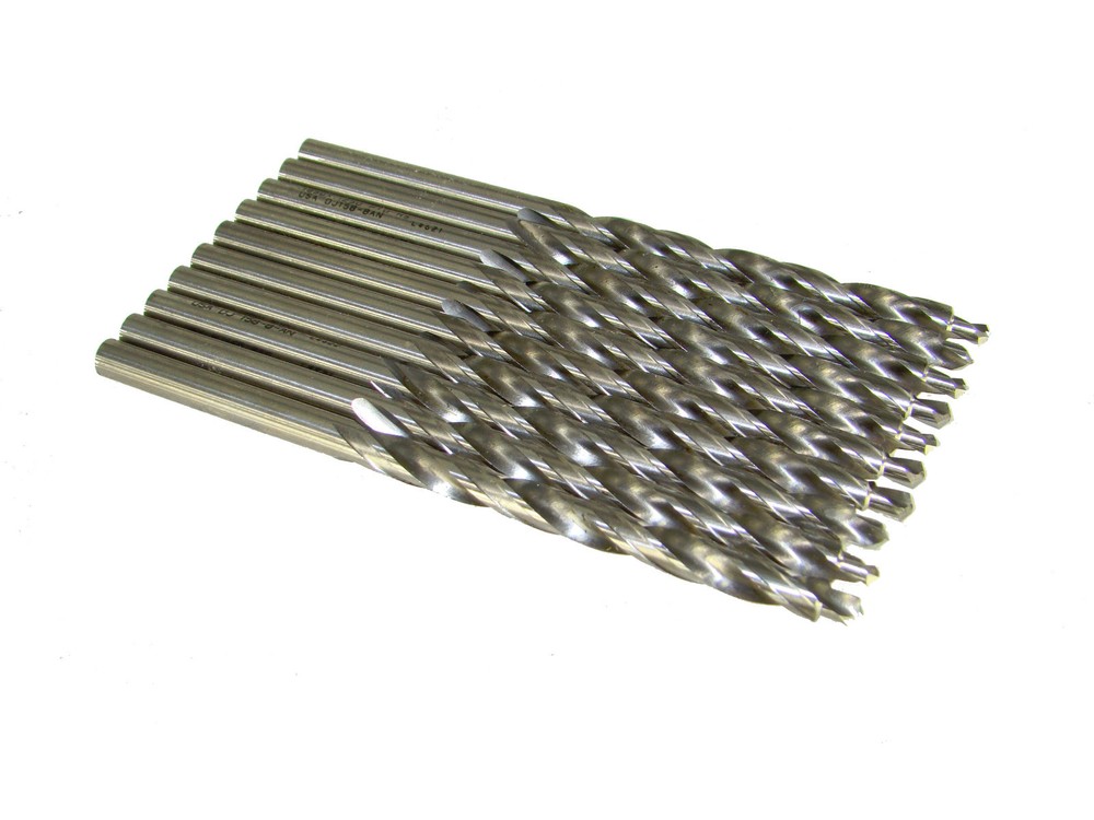 10 ea 3/16" Semco .185"x.125"  Drill Bit Double Margin  Split Point  USA made