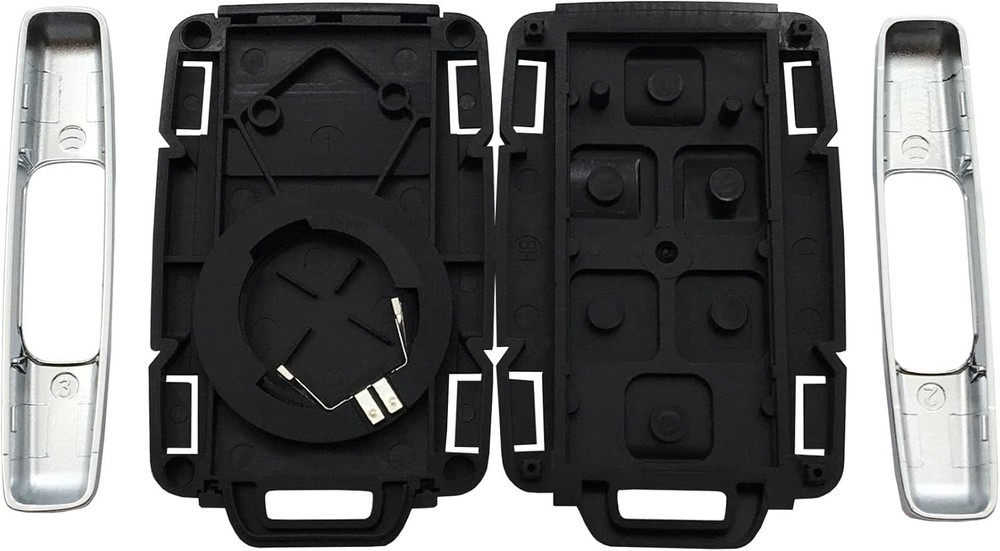 Replacement Keyless Entry Remote Key Fob Shell Case for Car Key Fob 5 Button