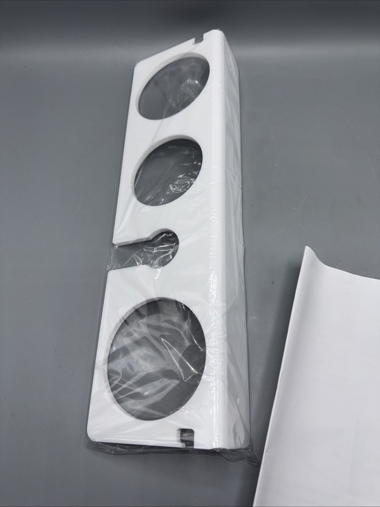 Hair Tool Organizer Wall Mount, White