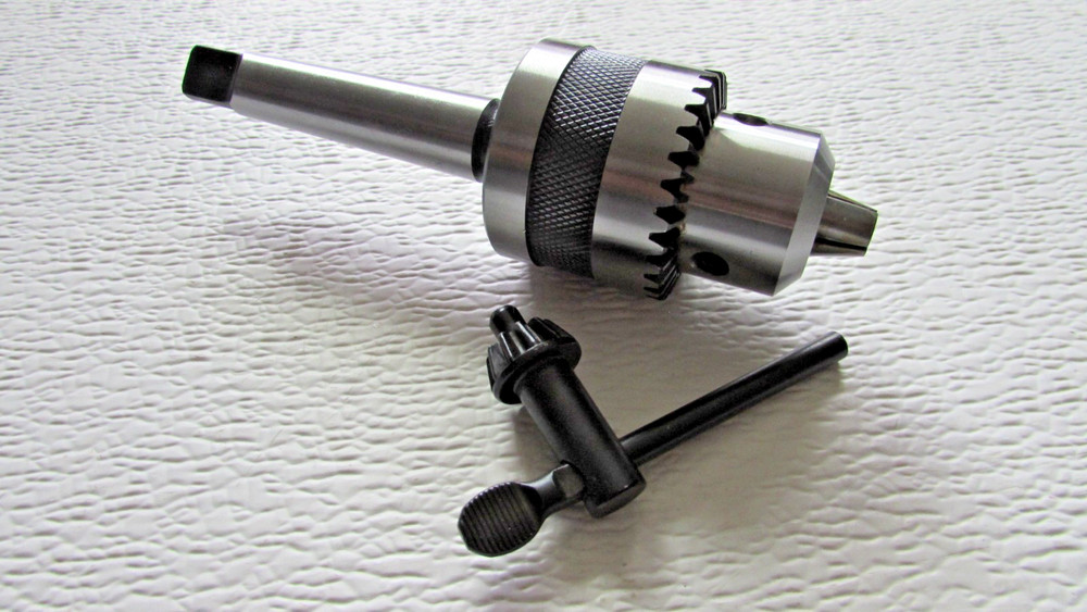 DRILL CHUCK--KEY TYPE--#2 MT