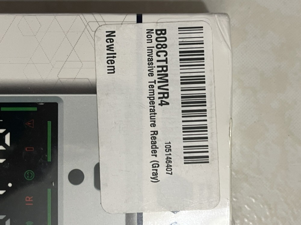 EOS Non Invasive Temperature Reader (Gray) NEW