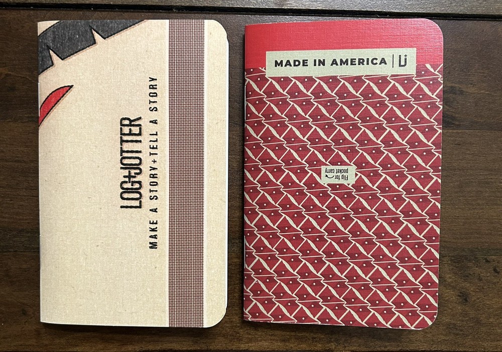 Log + Jotter Dot Graph Notebook Set Of 2 State Bird - Red Feathers 2023