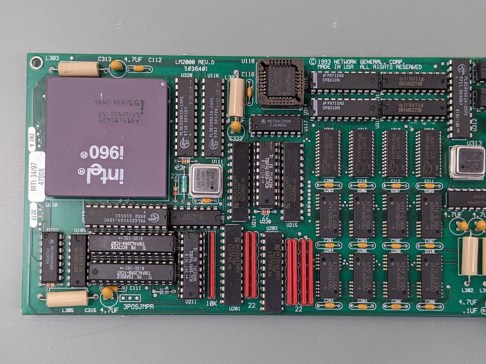 VTG Network General LM2000 WAN Protocol Analyzer Card, ISA Bus, Intel i960