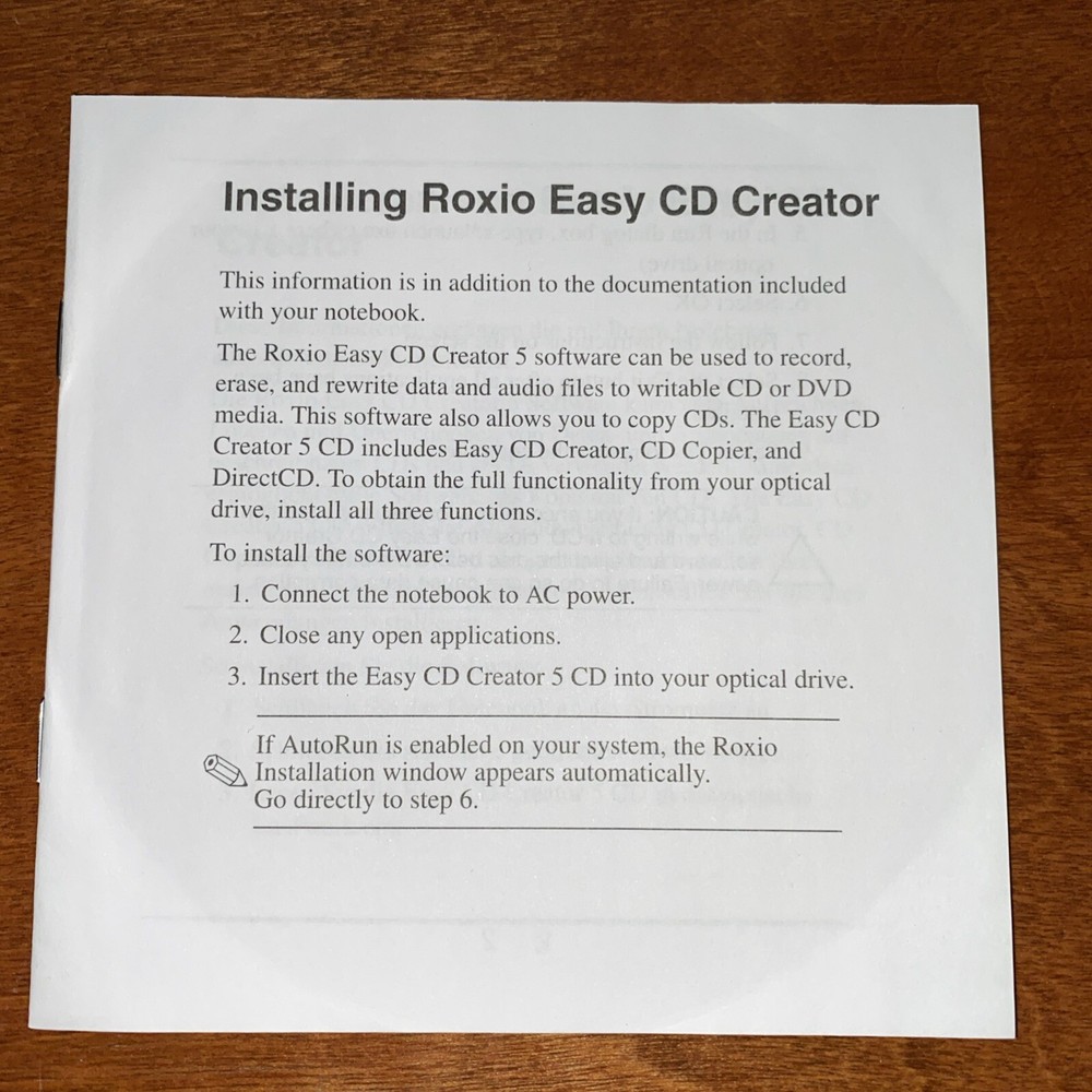 roxio Easy CD Creator 5.34 Basic Rev. B2 2003