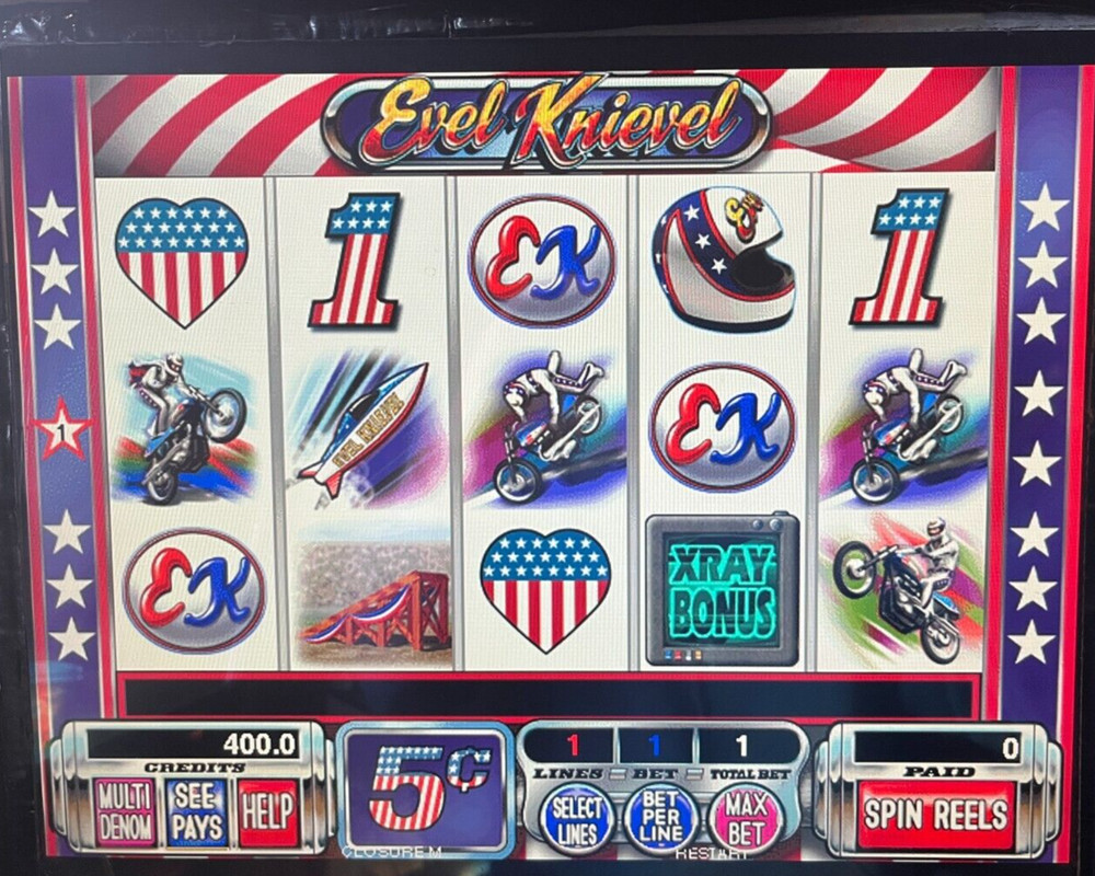 IGT I-GAME Evel Knievel Software