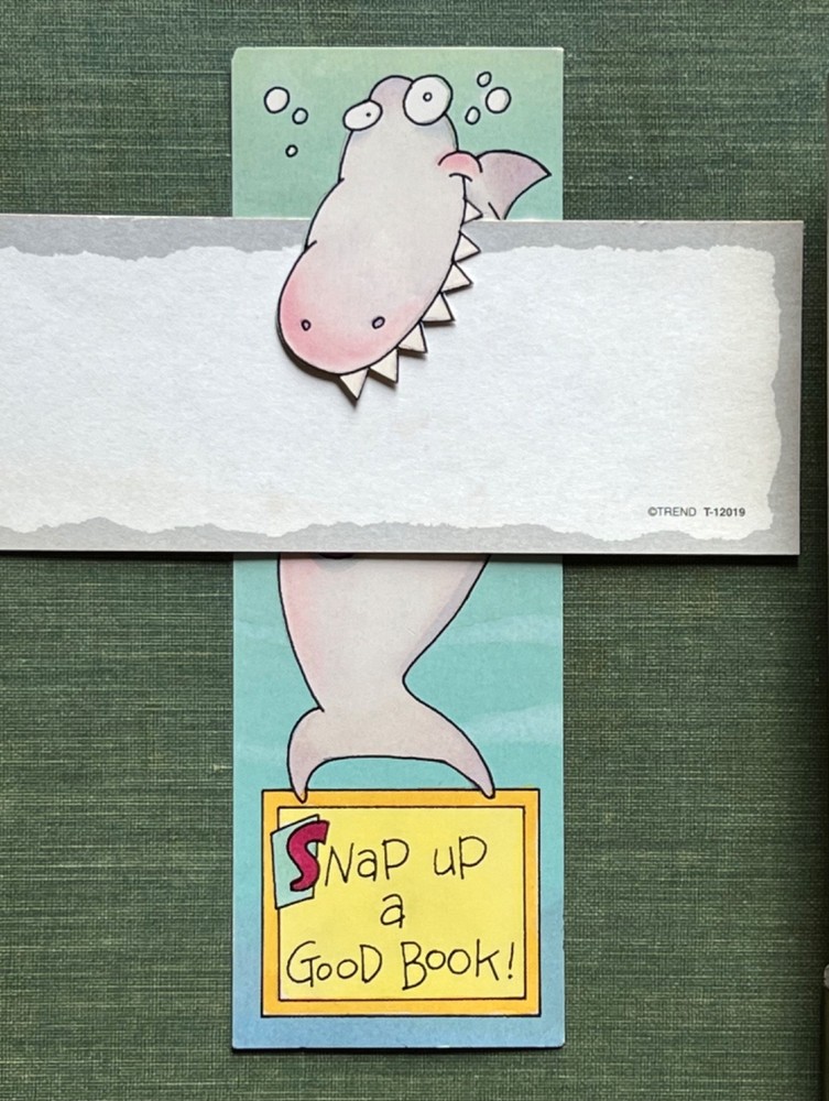 Shark Bookmark Highsmith 6"