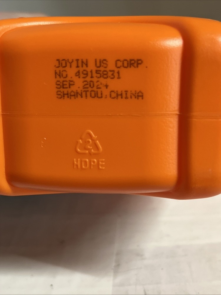 2x JOYIN BUBBLE SOLUTION 32oz Concentrate (ORANGE) Refill Makes 2.5gal