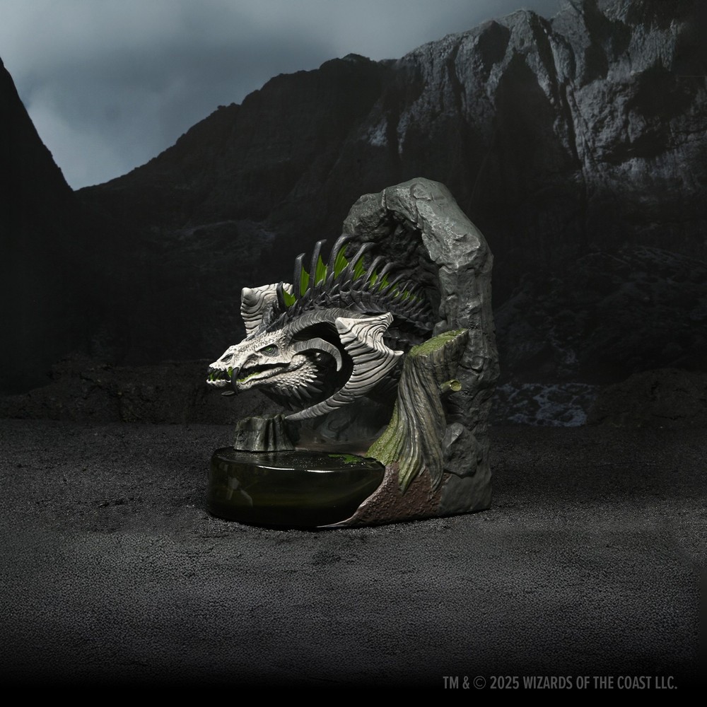 BACK-ORDER - D&D Bookend: Black Dragon