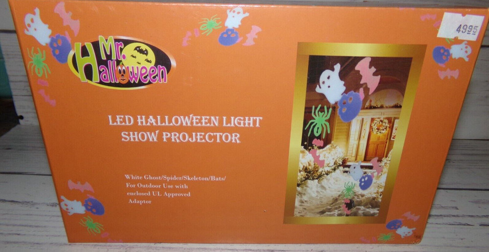 New Mr Halloween LED Light Show Projector