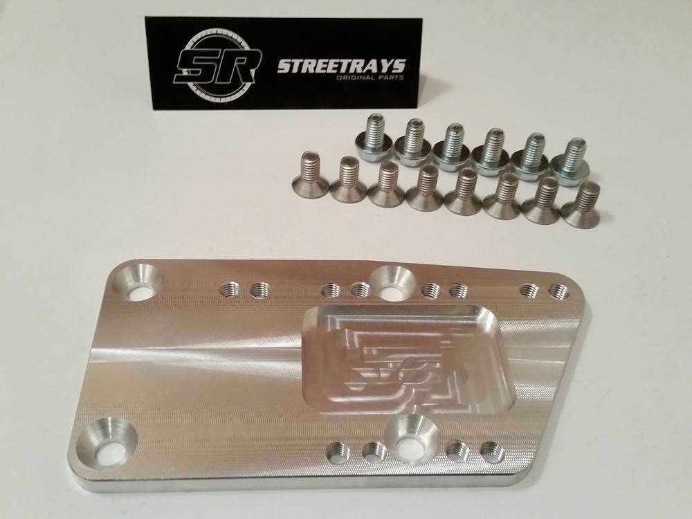 SR Billet Engine Swap Bracket SBC LS Conversion Motor Mount Adjustable Plate LS1