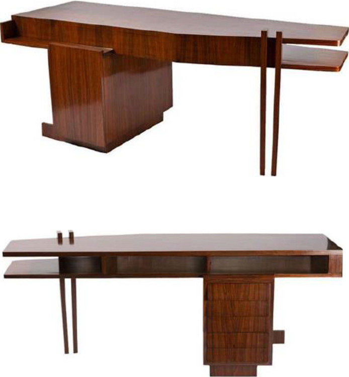 ltalian Constructivist Desk with drawers vintage