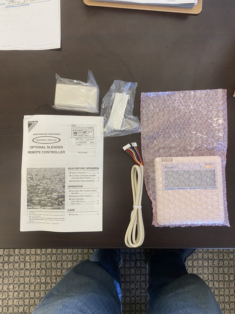 DAIKIN OPTIONAL ACCESSORY REMOTE CONTROLLER BRC944B2 NEW OPEN BOX