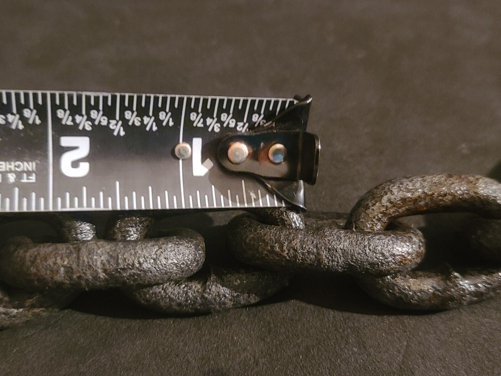 Vintage Winch Line Tail Chain (Possible Military)
